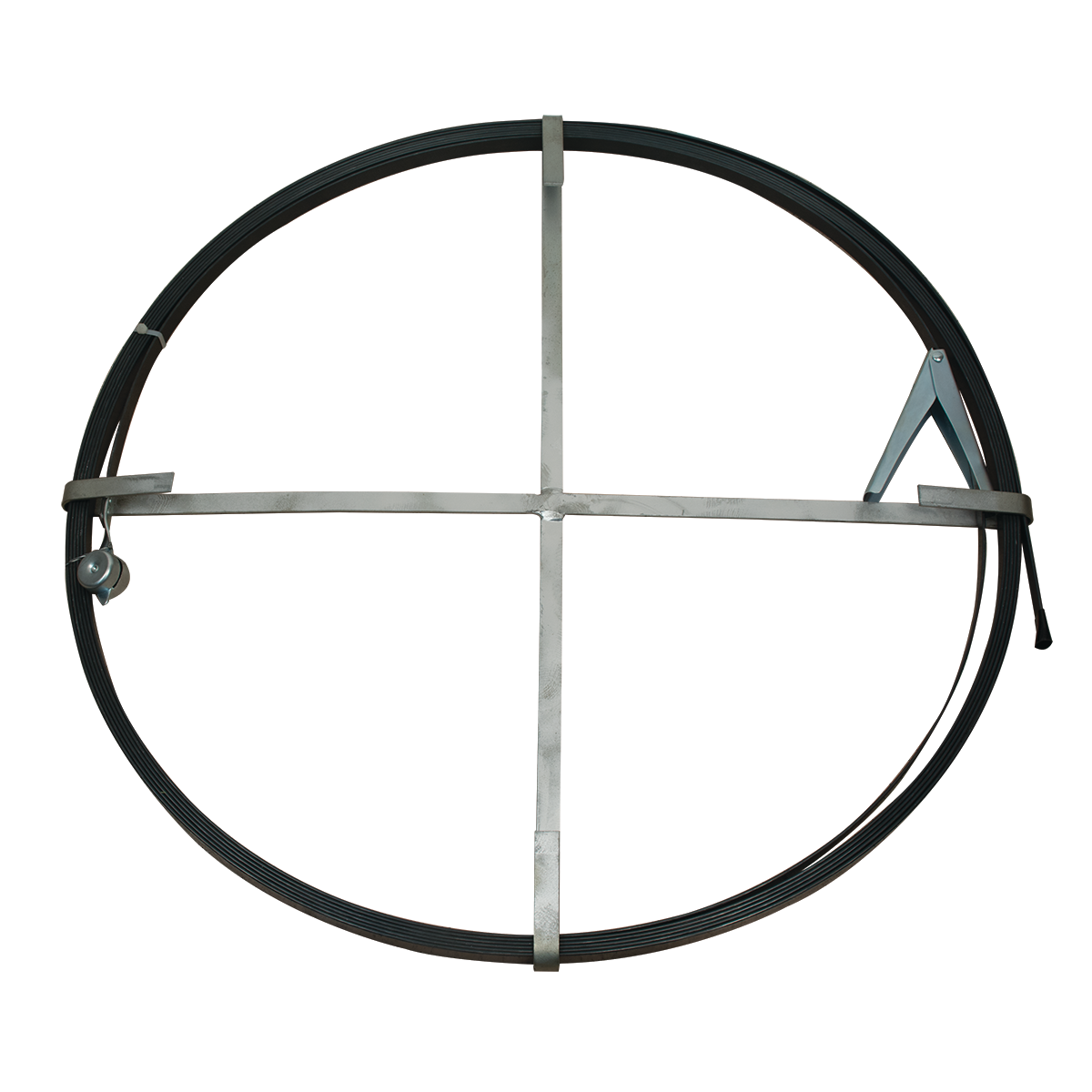 3/4 in. x 5 ft. x 1/8 in. Thick Flat Sewer Rod with Adjustable Grip